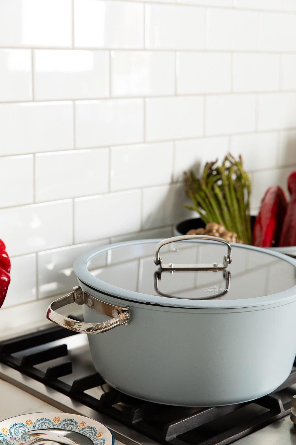 Premium Nesting Cookware Set with Foldable Handles